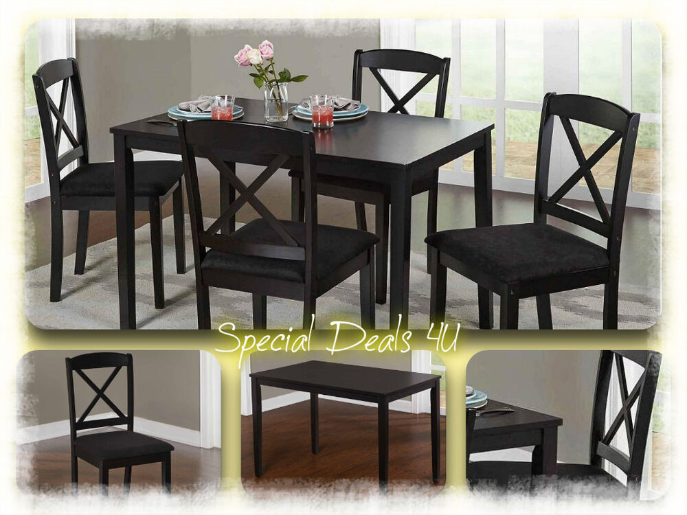 Modern Kitchen Table And Chairs
 Dining Room Set Table Chairs Modern Kitchen Wood 5 Piece