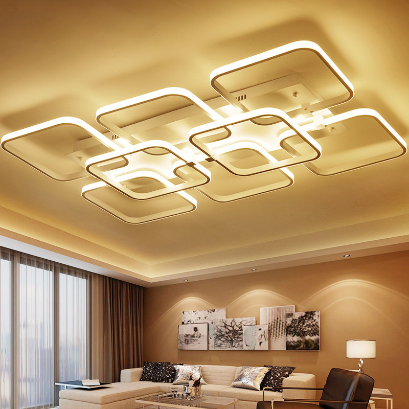 Modern Living Room Ceiling Light
 Aliexpress Buy Square surface mounted modern led