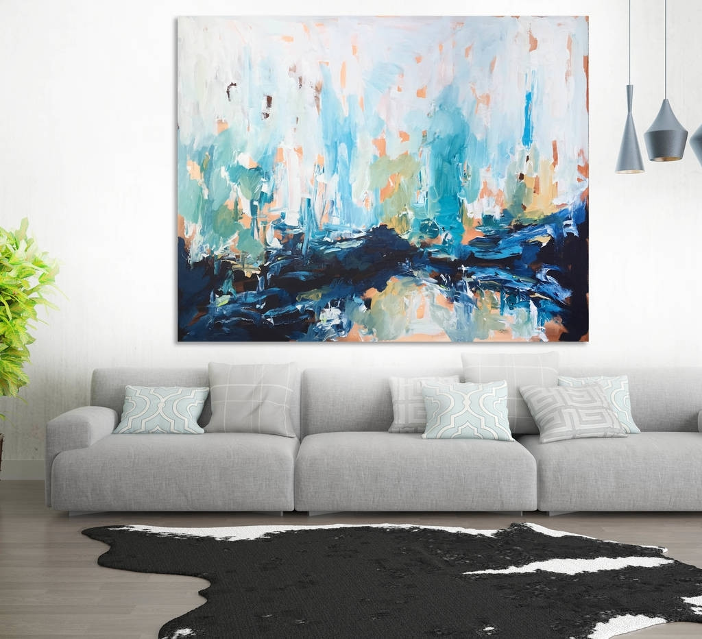 Modern Paintings For Living Room
 15 The Best Abstract Wall Art For Living Room