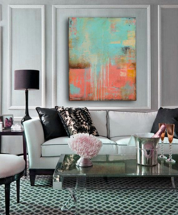 Modern Paintings For Living Room
 670 best Art & Wall Displays images on Pinterest