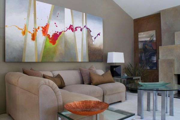 Modern Paintings For Living Room
 How To Use Abstract Wall Art In Your Home Without Making