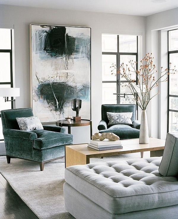 Modern Paintings For Living Room
 Tips for Hanging Framed Artwork and s