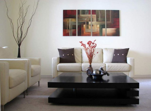 Modern Paintings For Living Room
 Contemporary abstract paintings Modern Living Room