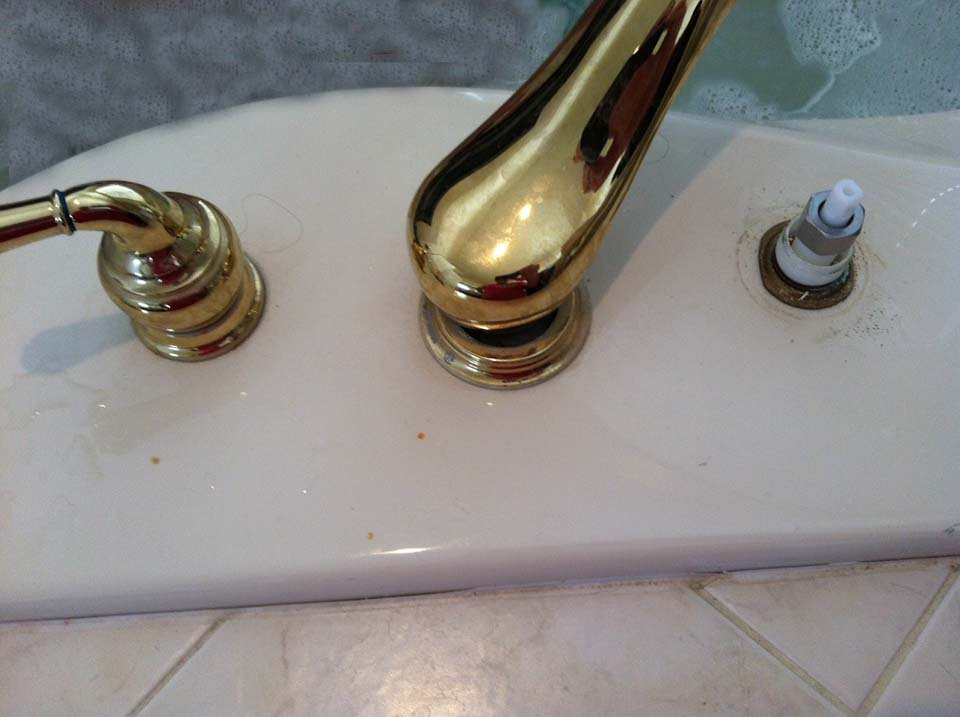 Moen Bathroom Faucet Removal
 MOEN Bathtub Faucet Stuck Open Plumbing DIY Home