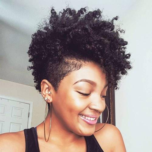 Mohawk Hairstyles For Natural Hair
 Fun Fancy and Simple Natural Hair Mohawk Hairstyles