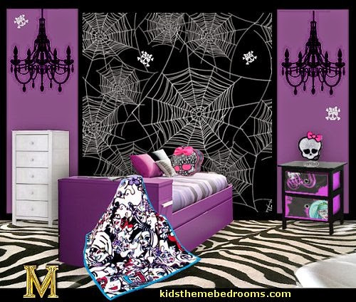Monster High Bedroom Decor
 Decorating theme bedrooms Maries Manor Monster High