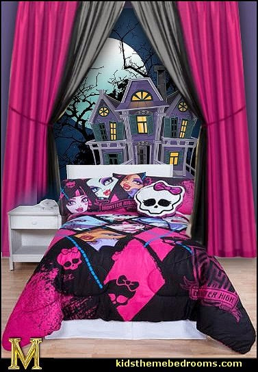 Monster High Bedroom Decor
 Decorating theme bedrooms Maries Manor Monster High
