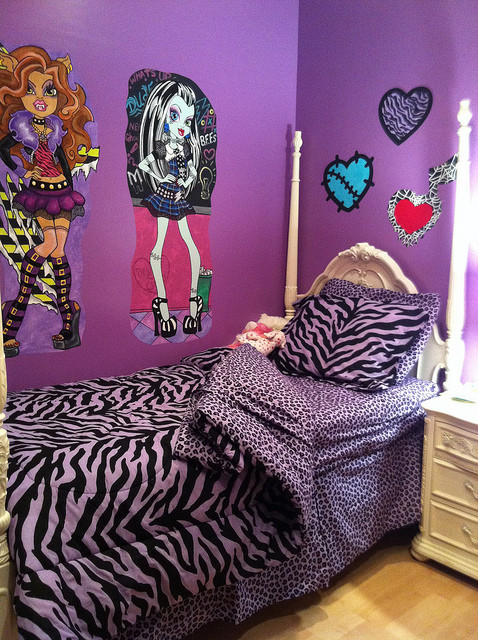 Monster High Bedroom Decor
 Monster High Room Decor Ideas For Kids Room