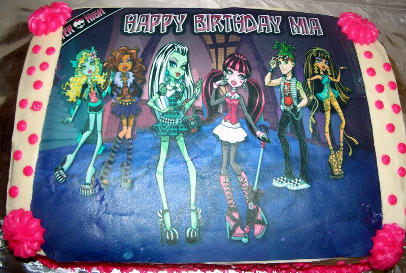 Monster High Birthday Cake Walmart
 Monster High Birthday Cakes at Walmart