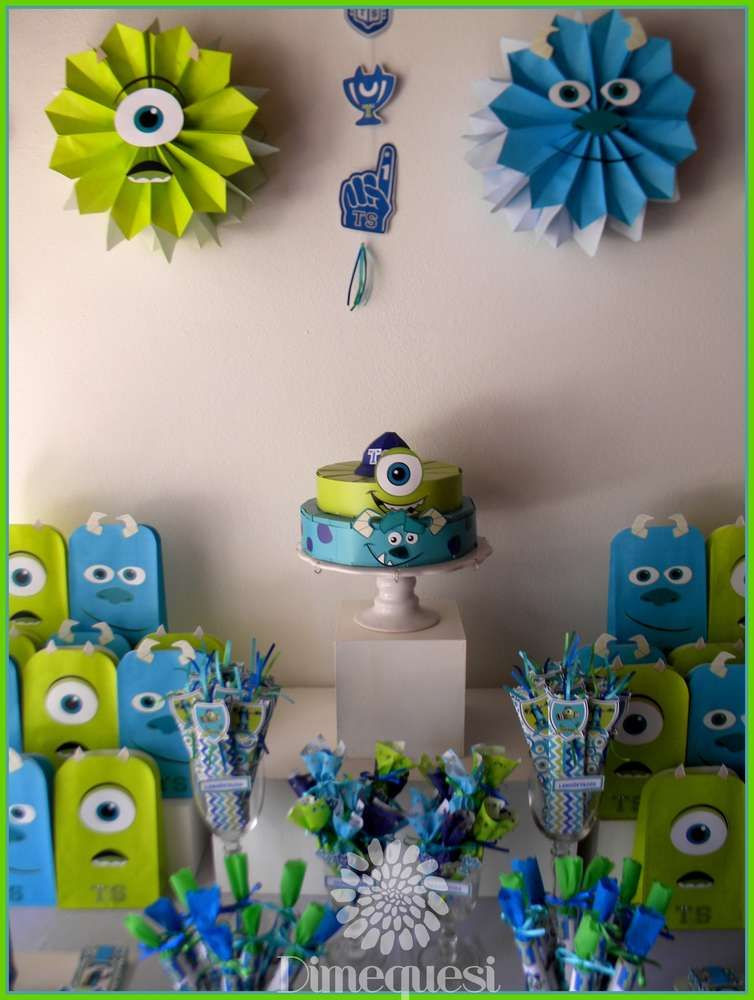 Monster Inc Birthday Party
 Monsters Inc birthday party See more party planning