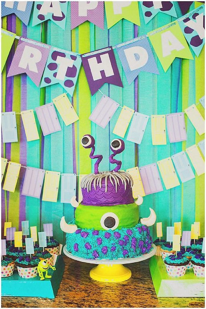 Monster Inc Birthday Party
 Monsters Inc Birthday Party Monters Inc Party