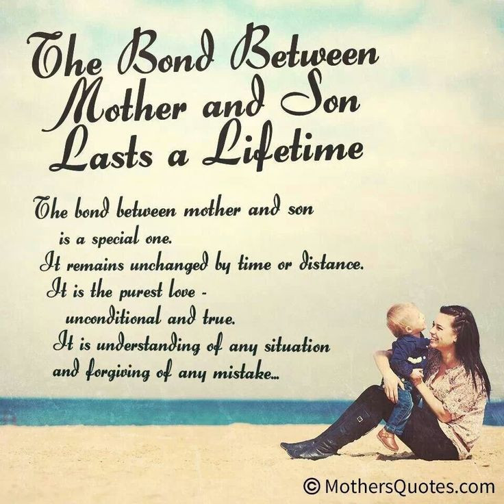 Mother And Son Quotes
 Quotes About Mother And Son Bond QuotesGram