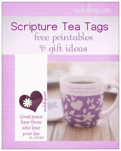 Mother Daughter Tea Party Ideas Church
 FREE Scripture Tea Tags Ultimate Homeschool Board