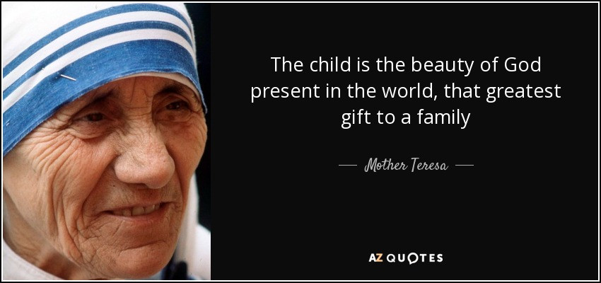 Mother Teresa Quotes About Children
 Mother Teresa Quotes Children – Quotesta