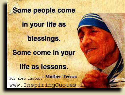 Mother Teresa Quotes About Children
 Mother Teresa Quotes images Inspiring Quotes