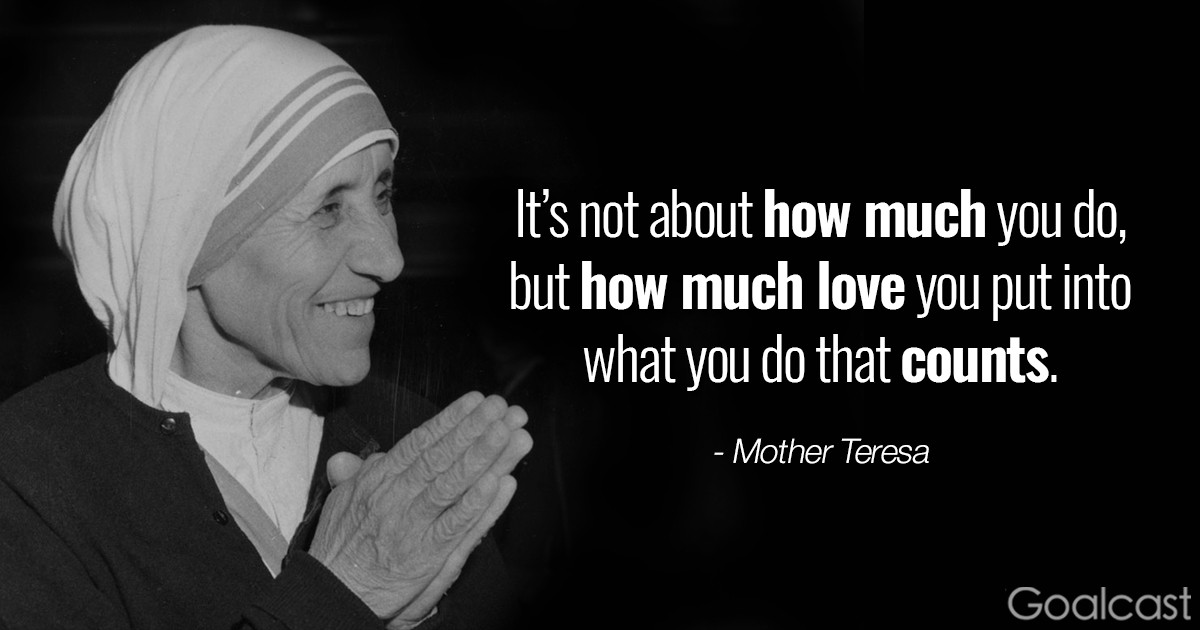 Mother Teresa Quotes About Children
 The Top 10 Quotes to Inspire Your Search for Meaningful