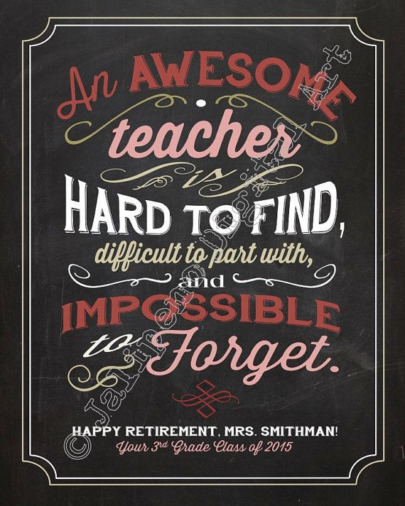 Mother'S Day Gift Ideas For Hard To Buy
 An awesome teacher is hard to find difficult to leave