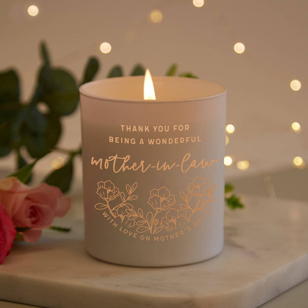 Mother'S Day Gift Ideas For Mother In Law
 mother in law t candle by norma&dorothy