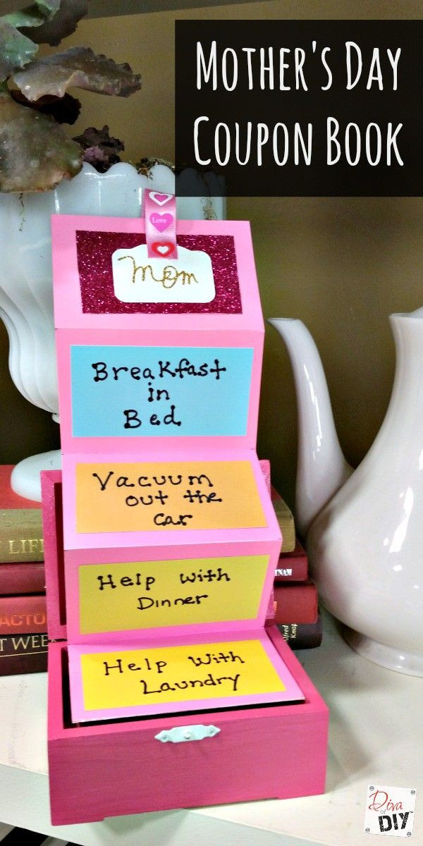 Mother'S Day Gift Ideas From Kids
 How to Create an Easy Unique Mother s Day Coupon Book