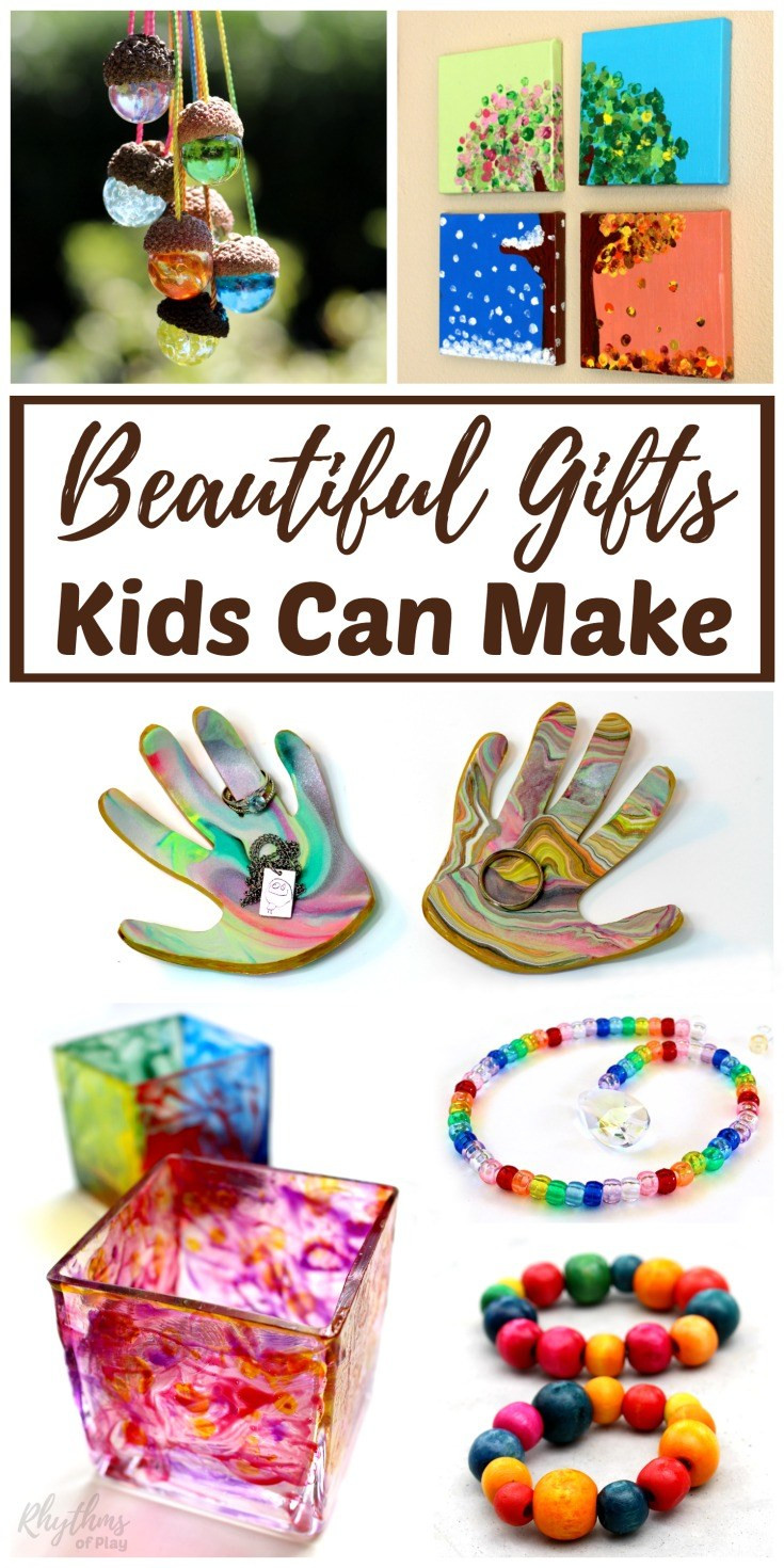 Mothers Day Gifts For Children To Make
 Beautiful DIY Gifts Your Kids Can Make Homeschool Giveaways