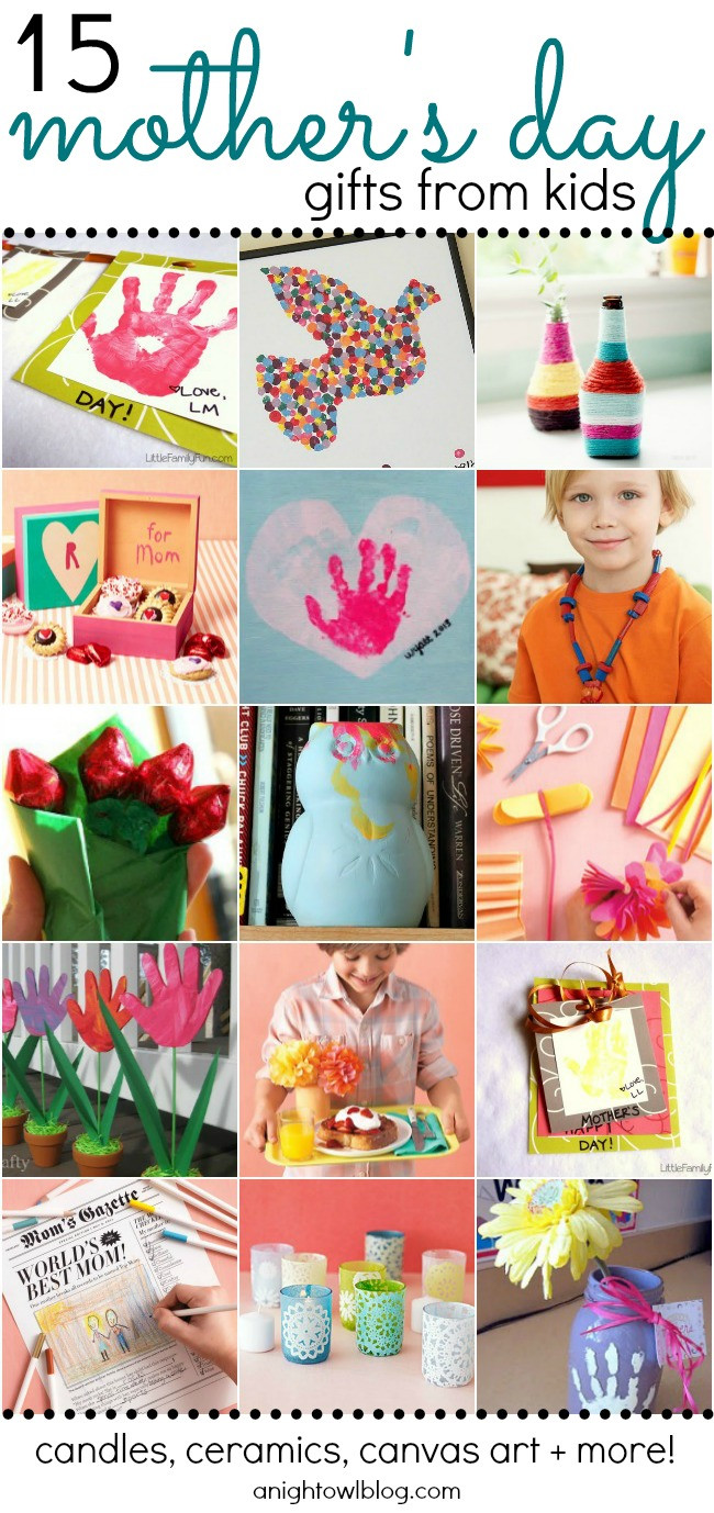 Mothers Day Gifts From Kids
 15 Adorable Mother’s Day Gift Ideas from Kids