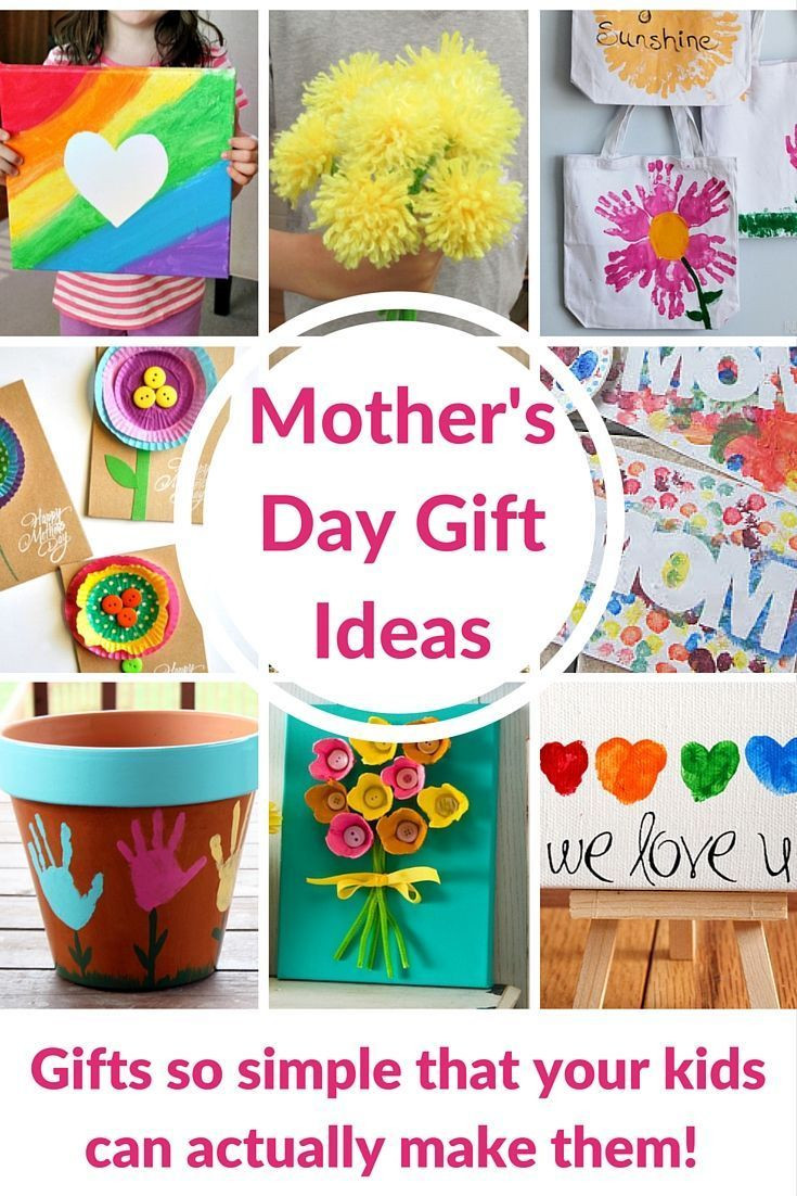 Mothers Day Gifts From Kids
 Mother s Day Gift Ideas for Kids these are DIY crafts