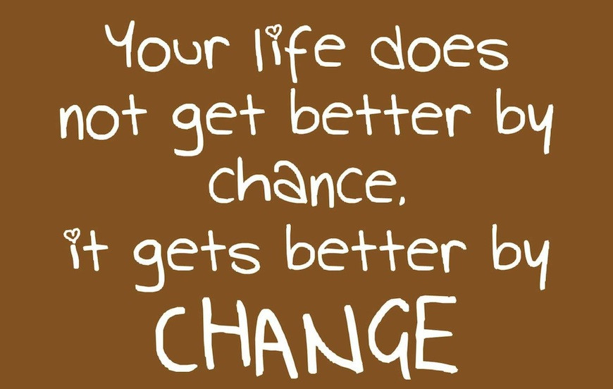 Motivational Quote For Change
 Motivational Quotes About Life Changes QuotesGram