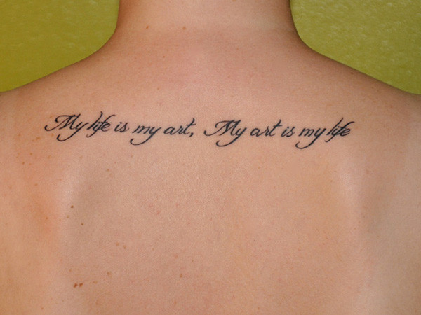 Motivational Quote Tattoos
 25 Inspirational Words For Tattoos You Should Check Today