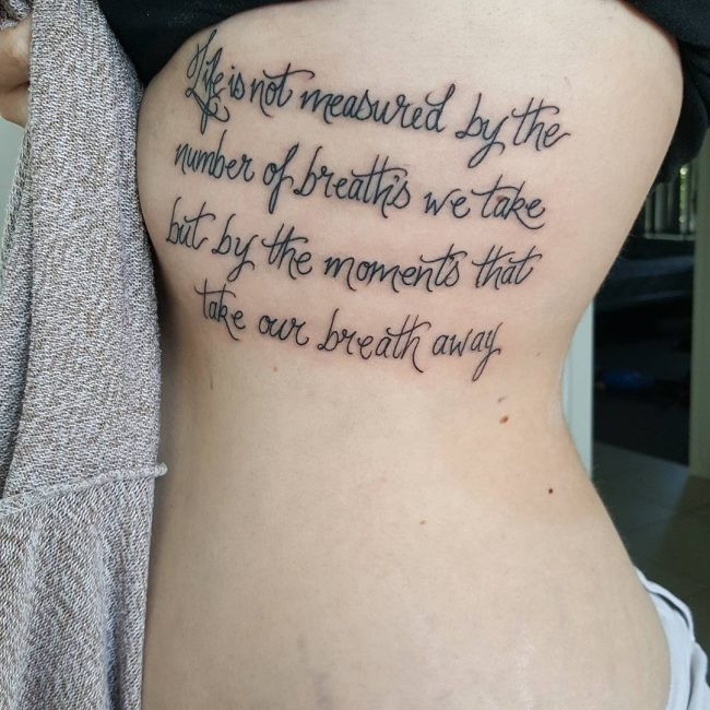 Motivational Quote Tattoos
 70 Best Inspirational Tattoo Quotes For Men & Women 2019