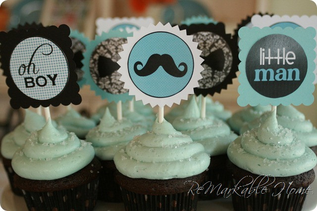 Mustache Baby Shower Party Supplies
 Cool Party Favors