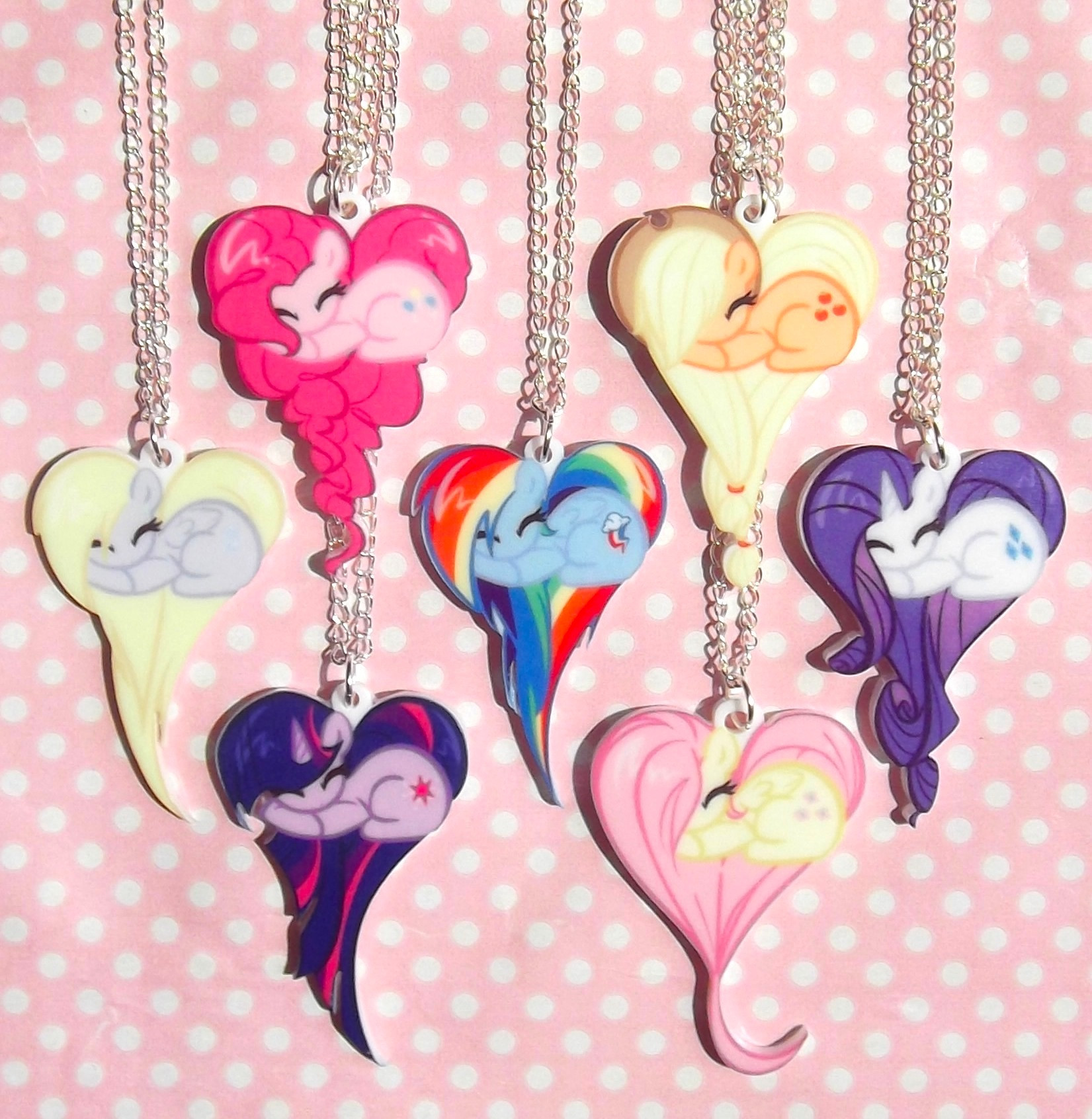 My Little Pony Necklace
 My Little Pony Friendship is Magic necklaces Pinkie Pie