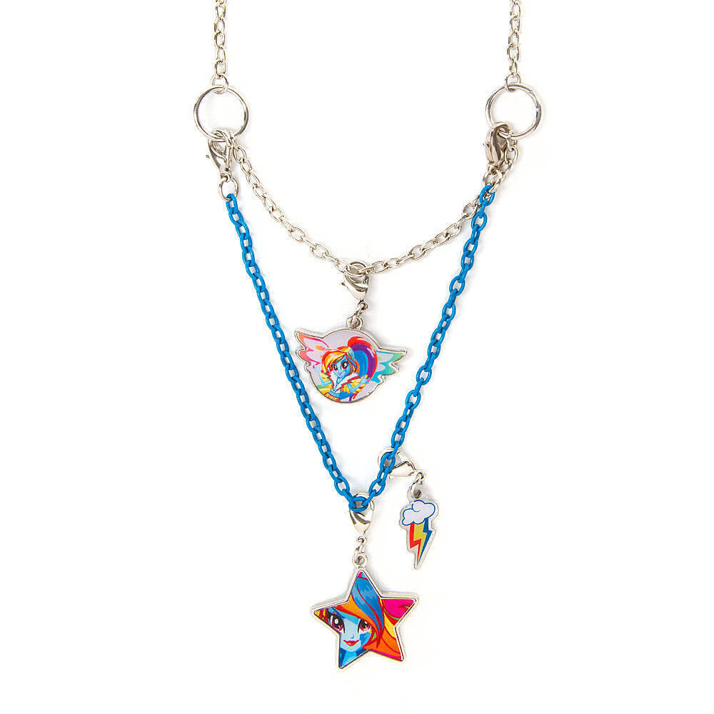 My Little Pony Necklace
 My Little Pony Rainbow Dash Necklace Equestria Girls 3 in
