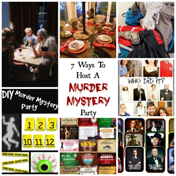 Mystery Birthday Party
 7 Ways To Host A Killer Murder Mystery Party – Party Ideas