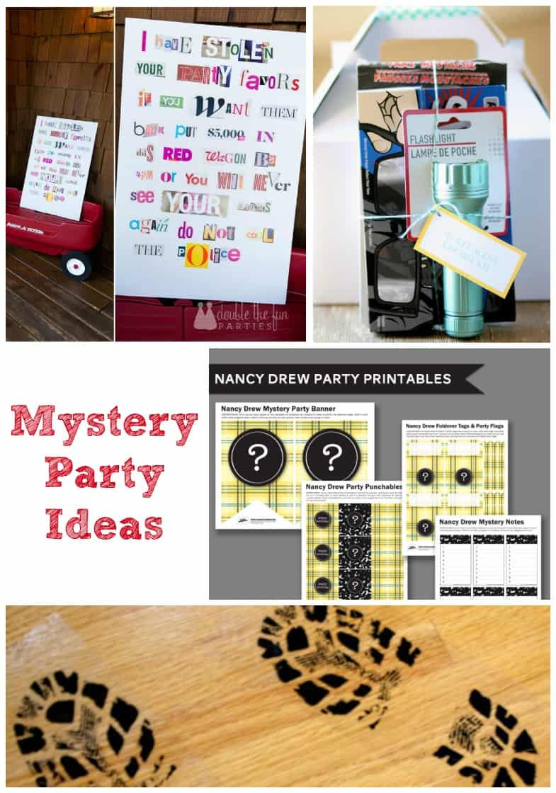 Mystery Birthday Party
 Mystery Birthday Party Ideas Moms & Munchkins