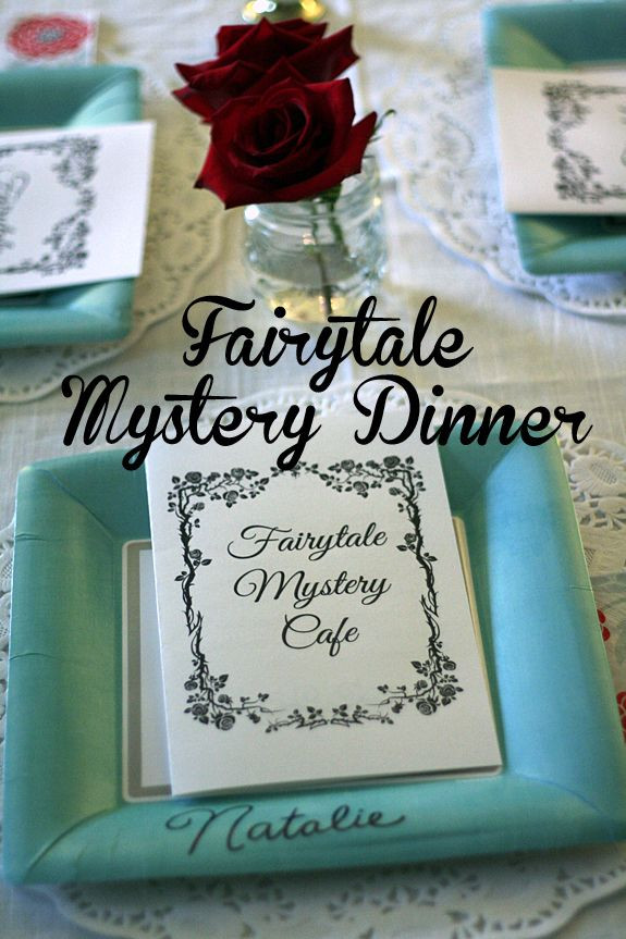 Mystery Birthday Party
 Fairytale Mystery Dinner Let s Explore