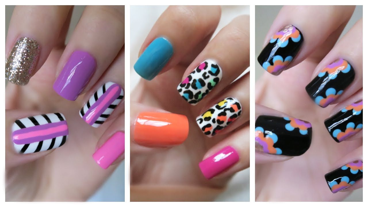 Nail Designs Easy
 Easy Nail Art For Beginners 21