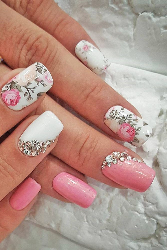 Nail Designs For A Wedding
 18 Gorgeous Wedding Nails Oh My Nails