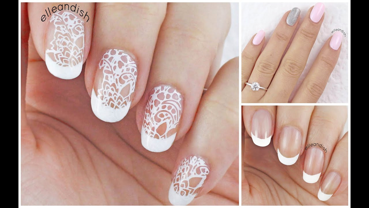 Nail Designs For A Wedding
 Wedding Nails 3 Ways Help me choose my wedding day