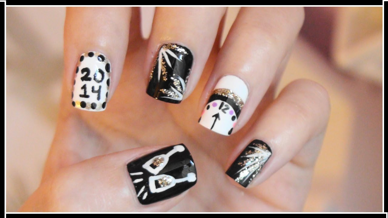 Nail Designs For New Years
 New Years Eve Nail Art