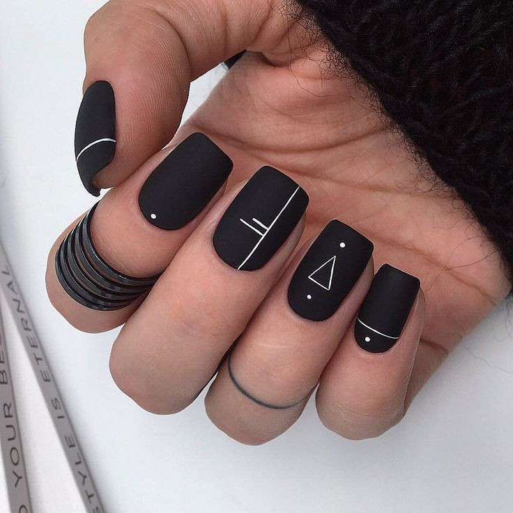 Nail Designs Square
 Black Square Acrylic Nails Designs Inspirations İnstaglobal