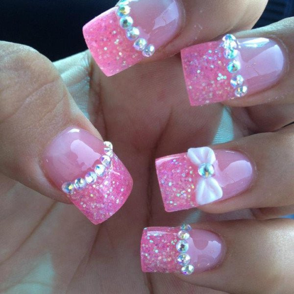 Nail Designs With Bows
 Fancy Nail Art Designs With Ties
