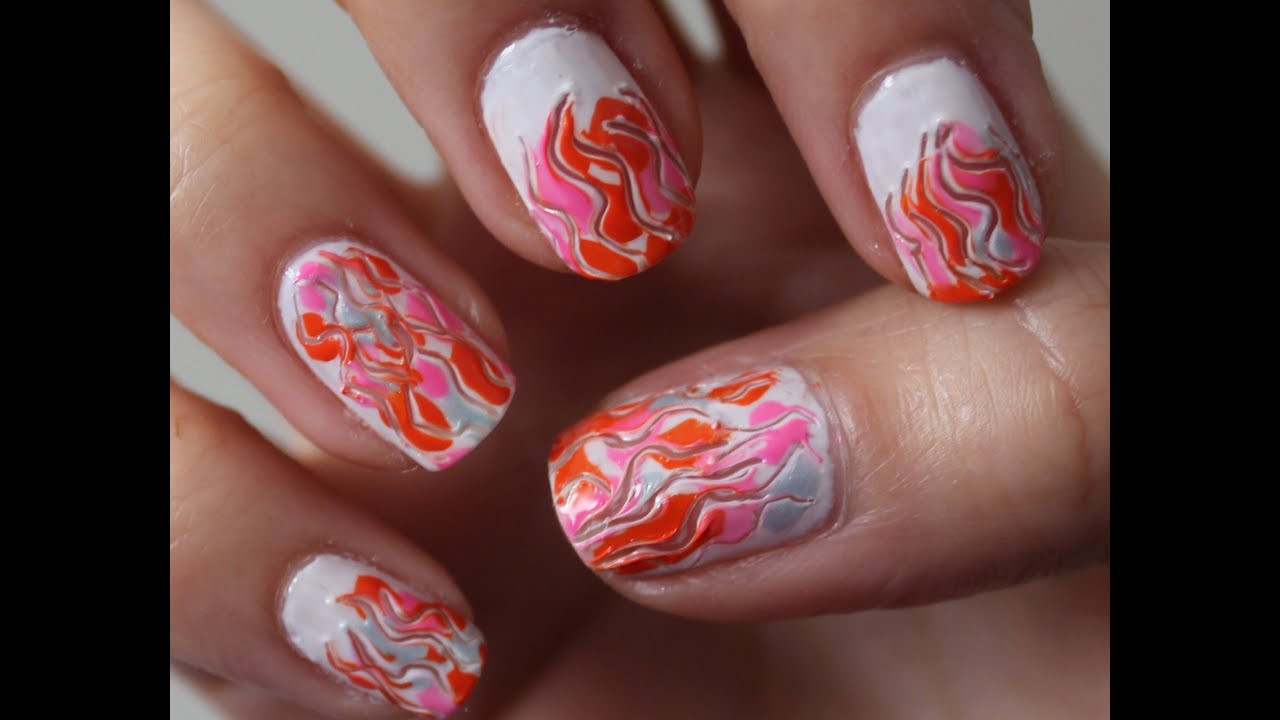 Nail Designs With Toothpick
 easy beginner s nail art with toothpick