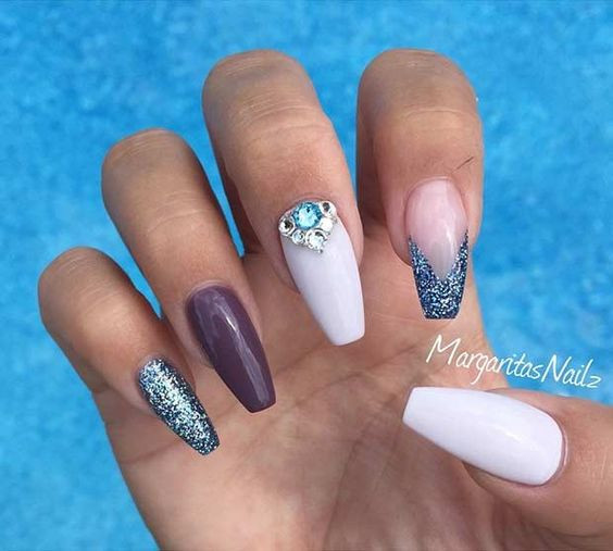 Nail Ideas Coffin
 Top 60 Simple Acrylic Nails