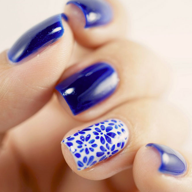 Nail Styles For Short Nails
 Flawless Perfection Cobalt Blue Nails