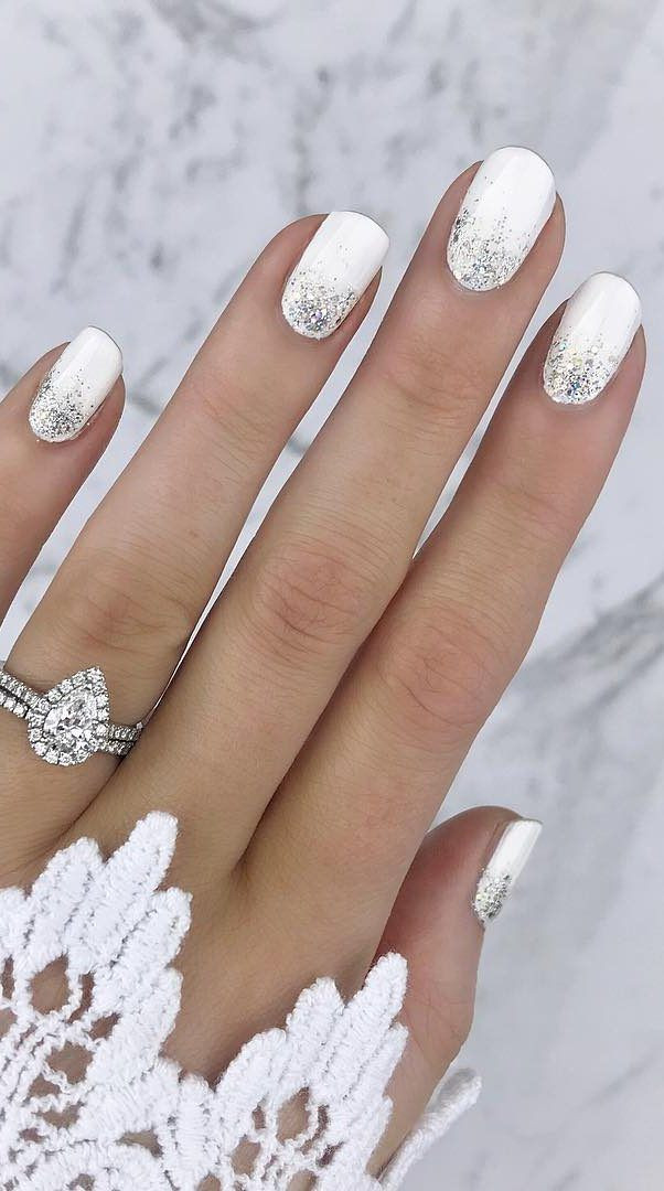Nail Styles For Wedding
 Pin on Bride Nails