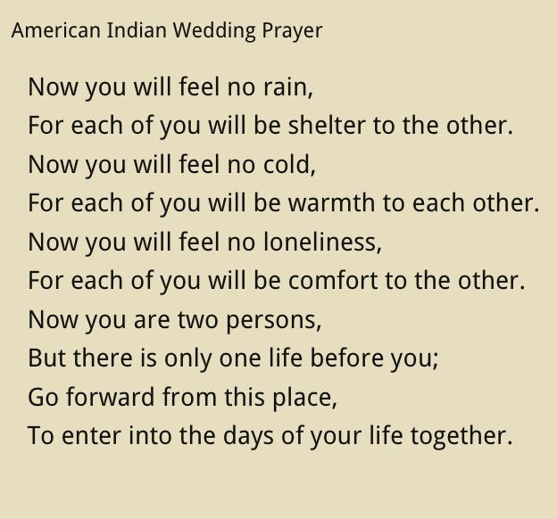 Native American Wedding Vows
 Cherokee Indian Wedding Vows WOW Image Results