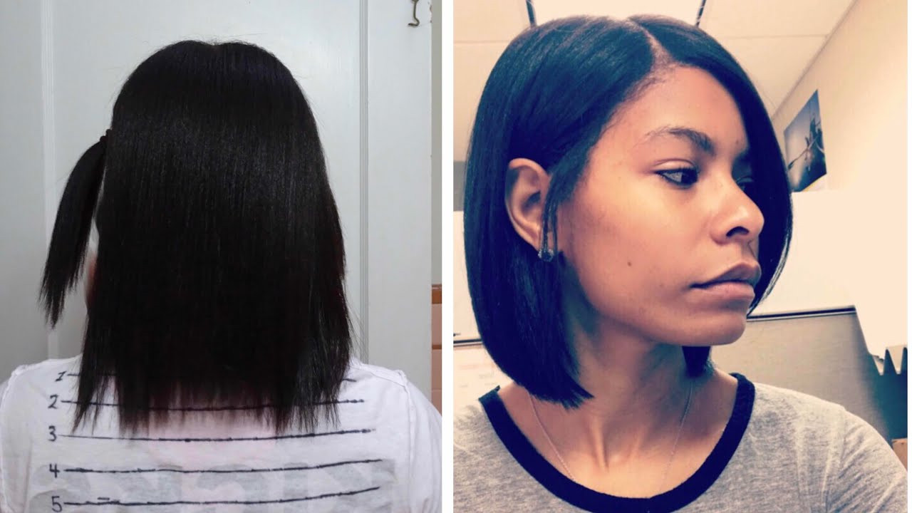 Natural Hair Cut In A Bob
 SLAYED 💁🏽 Cutting my hair into a bob