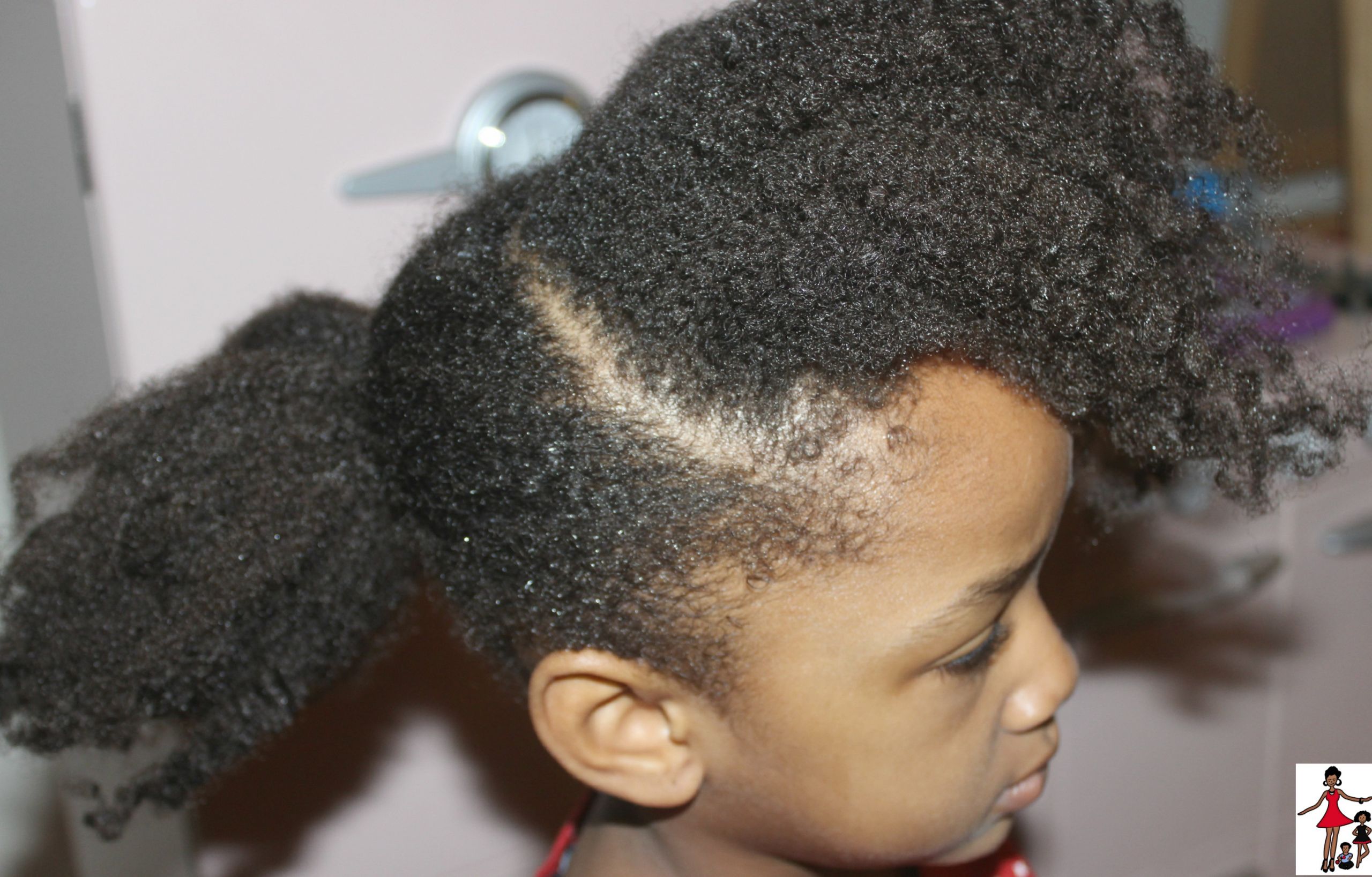 Natural Hair Kids
 Easy Kids Natural Hairstyle With Dove Quench Absolute