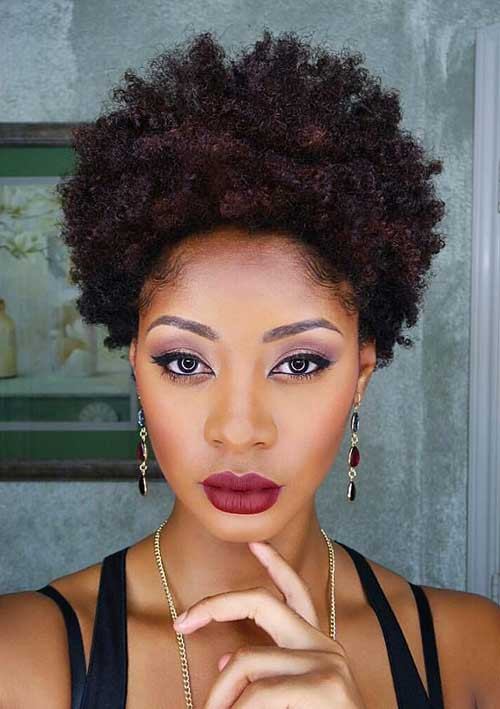 Natural Haircuts For Black Women
 15 Best Short Natural Hairstyles for Black Women