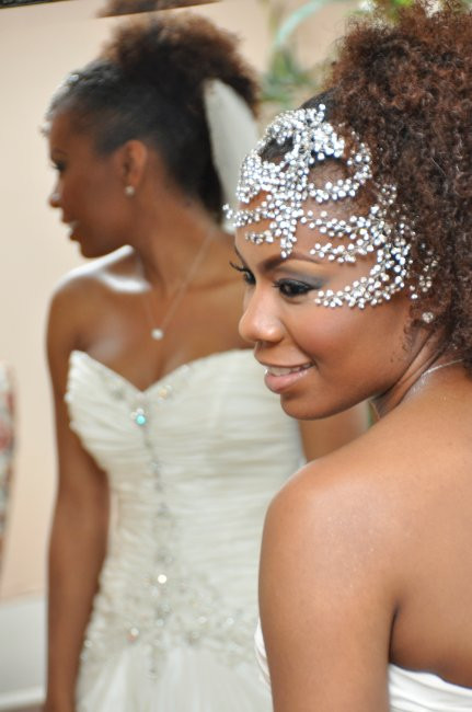 Natural Hairstyles For Black Brides
 Halea Natural Hair Bride